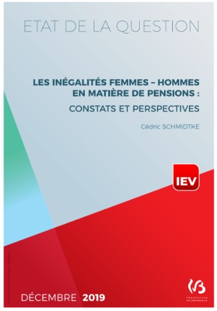 INÉGALITÉS FEMMES – HOMMES EN MATIÈRE DE PENSIONS