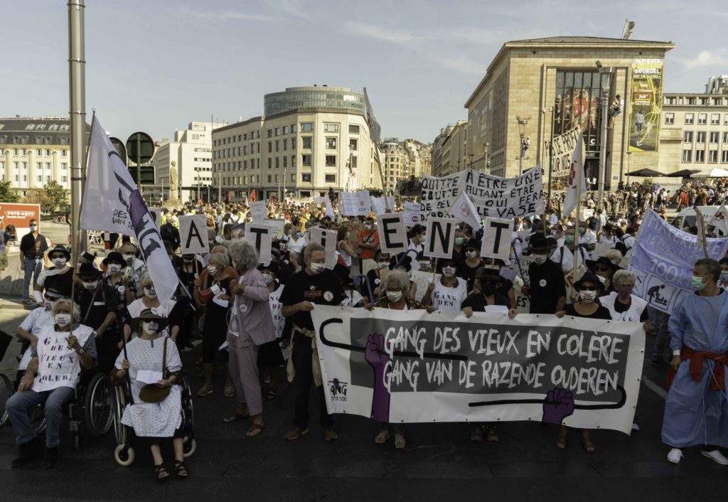 Ce 13 septembre,  le GANG soutenait à nouveau « la Santé en Lutte », et il continuera à le faire !