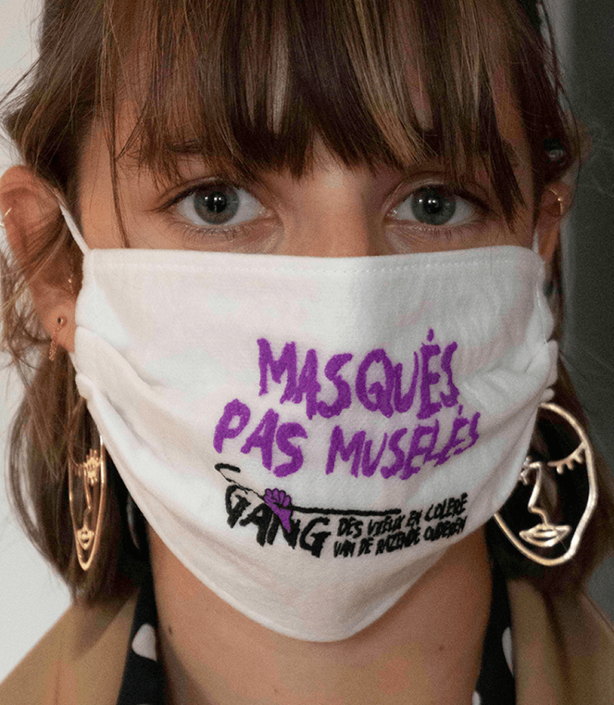 Gangsters.ères, tous masqués, pas muselés !