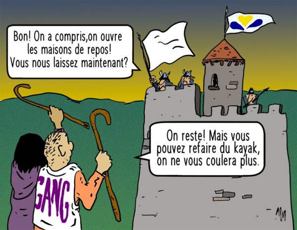Allo, Maron? Ici le GANG…