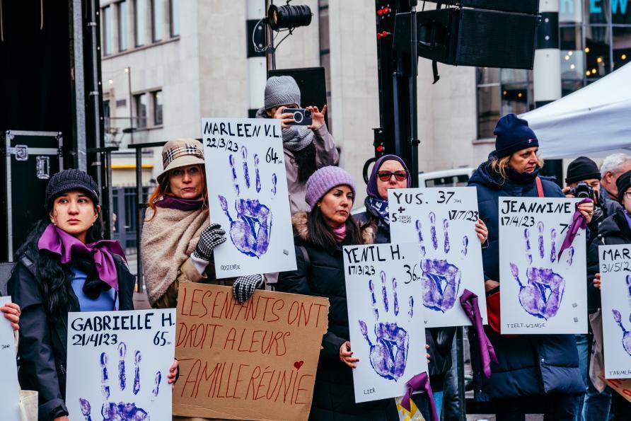 marche "Contre les violences faites aux femmes"