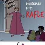 Affiche contre les visites domiciliaires