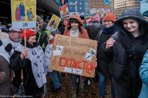 Avec les enseignants