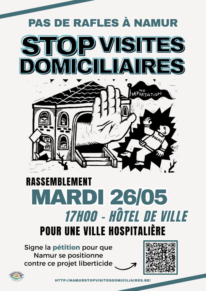 Affiche Non aux visites domiciliaires 1
